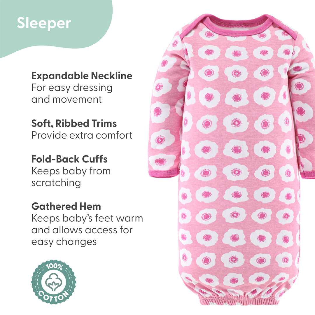 Pretty in Pink Baby Layette Clothing Gift Set, 16 Piece - Image 4