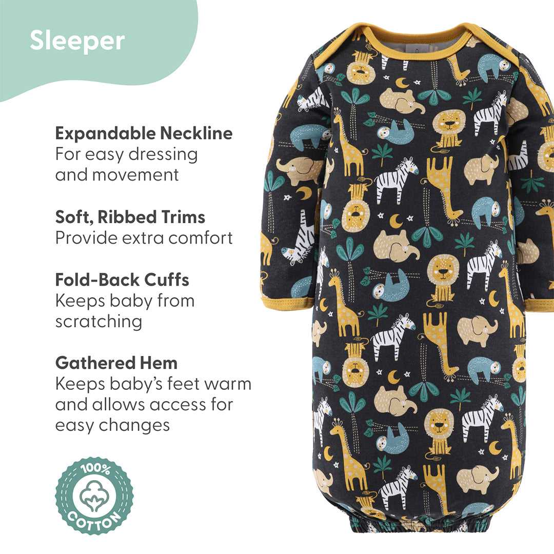 King of the Jungle Baby Layette Clothing Gift Set, 16 Piece - Image 4