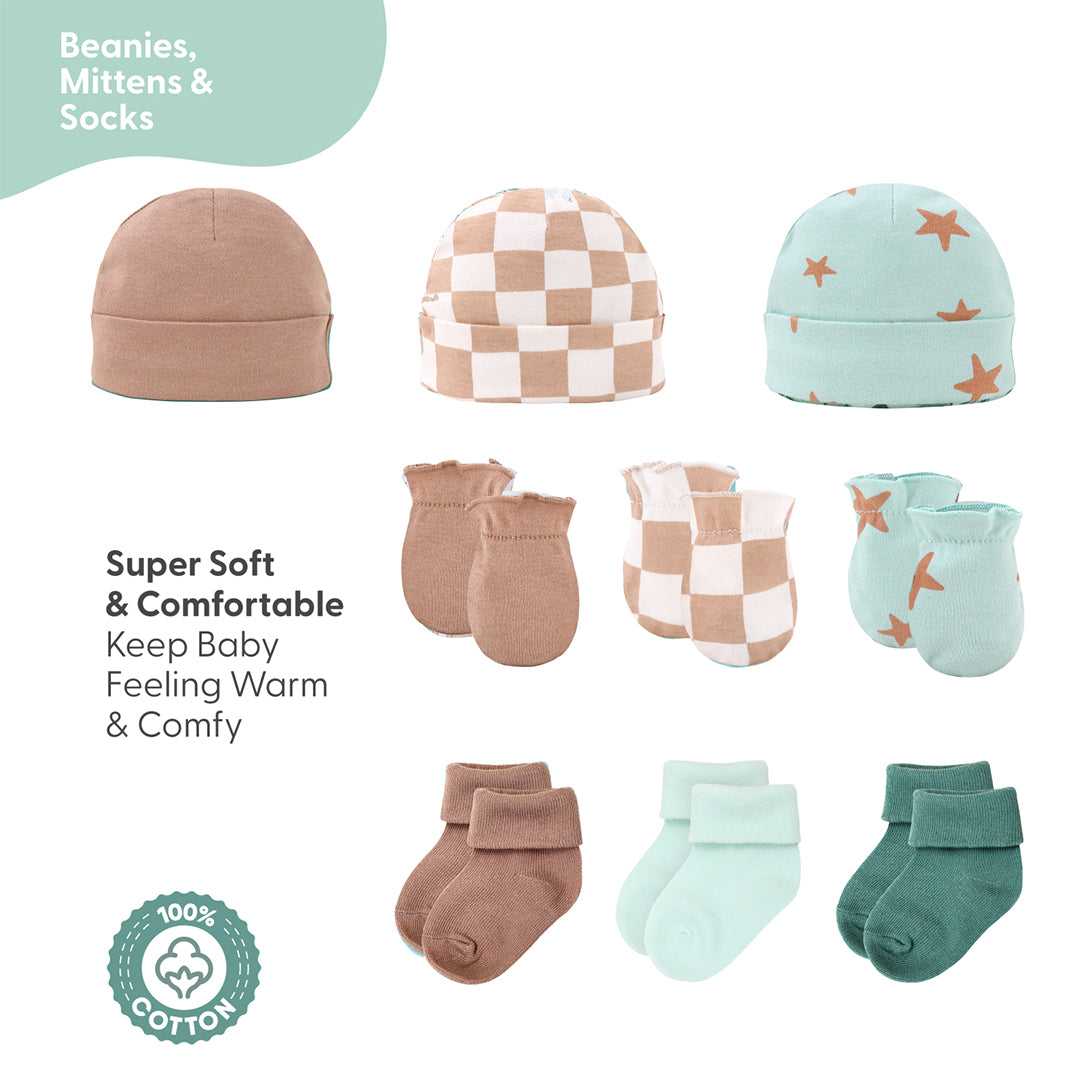 Skater Boy Baby Layette Gift Set, 16 Piece - Image 7