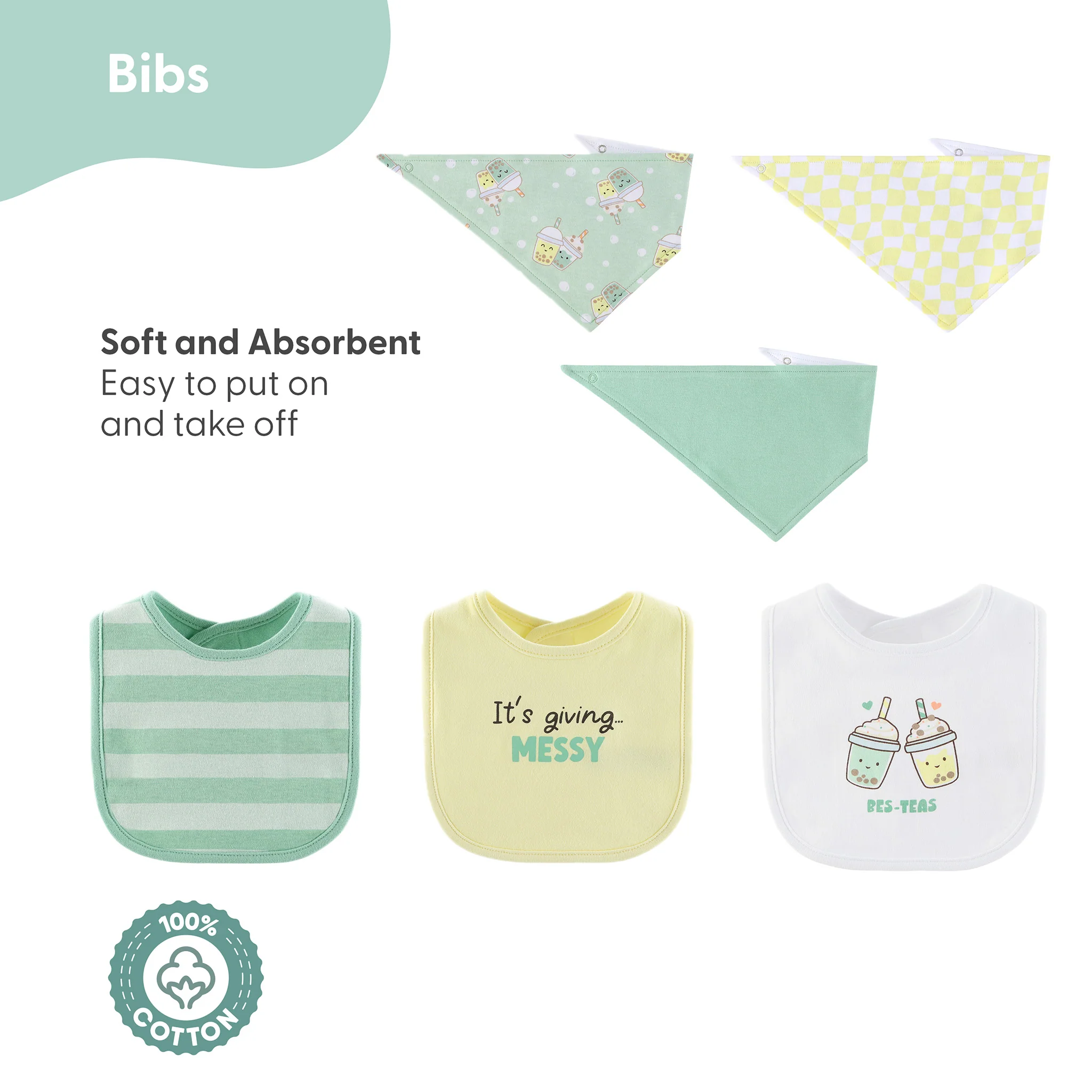 23-Piece Baby Boy and Girl Clothing Set, Cu-Tea - Image 3