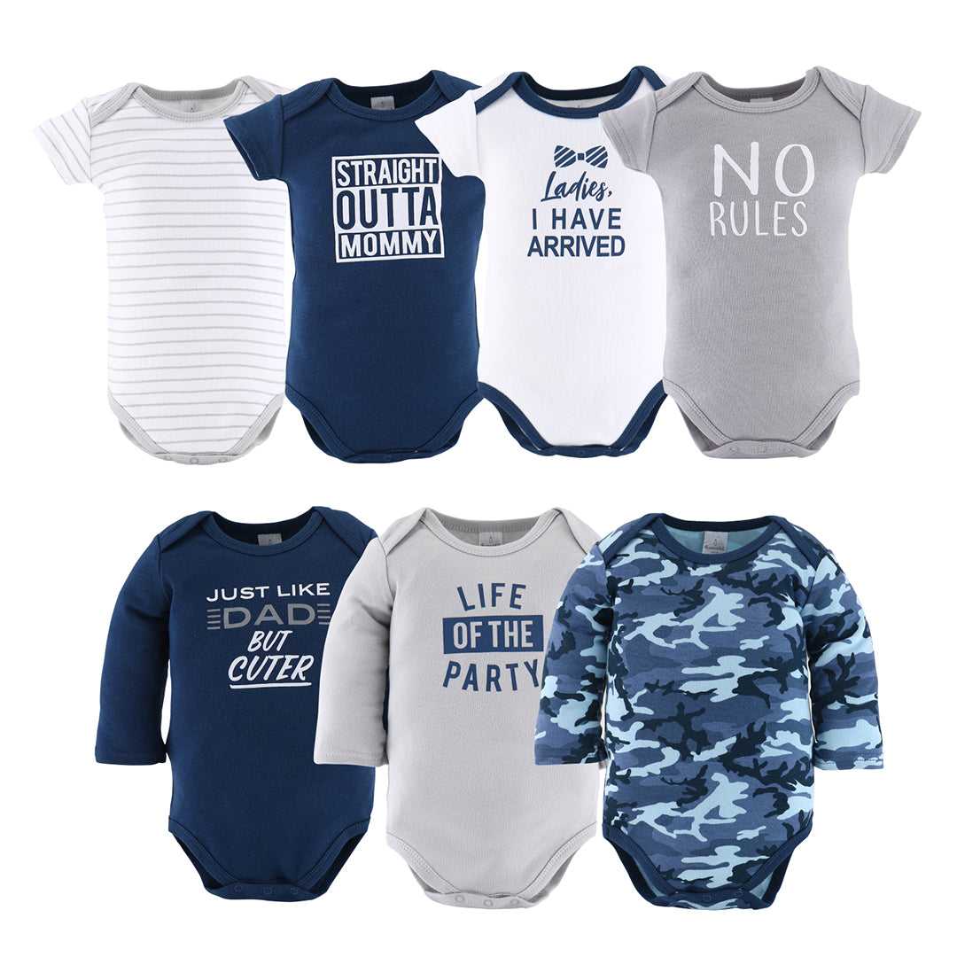 Blue Camo Baby Layette Clothing Gift Set, 23 Piece - Image 3