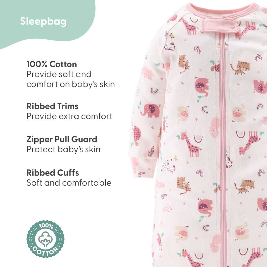 Rainbow Safari Baby Layette Clothing Gift Set, 23 Piece - Image 4