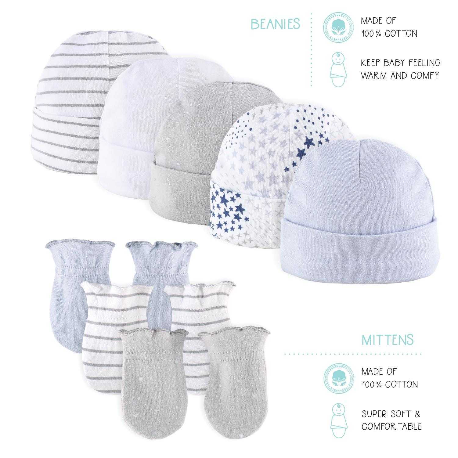 Blue, Grey Baby Layette Gift Set, 23 Piece - Image 7