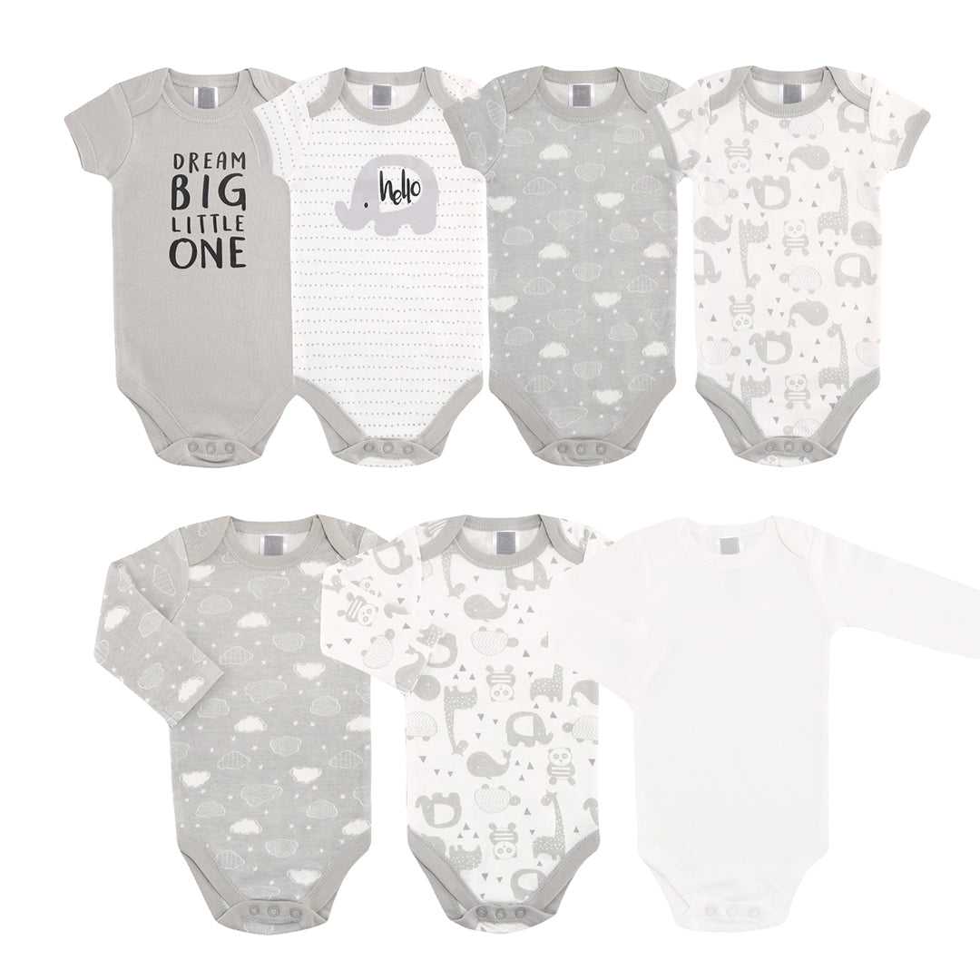 Soft Grey Baby Layette Set, 23 Piece - Image 3