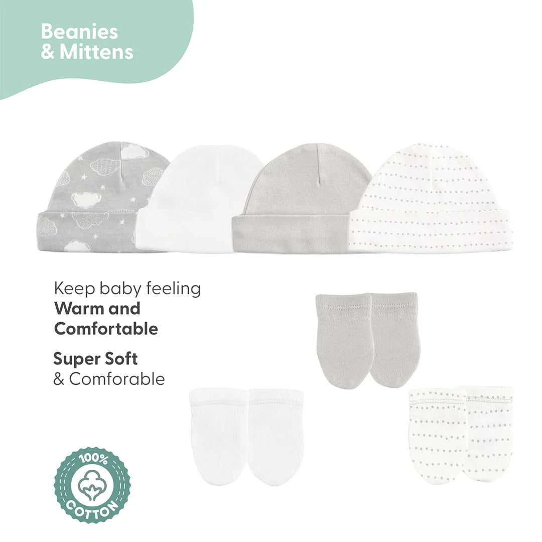 Soft Grey Baby Layette Set, 23 Piece - Image 6