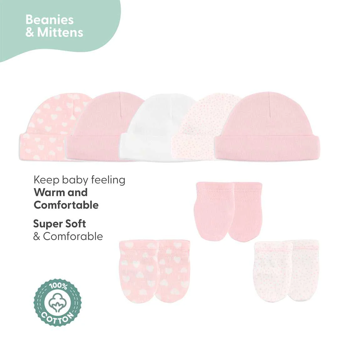 Soft Pink Favorite Baby Layette Gift Set, 23 Piece - Image 6
