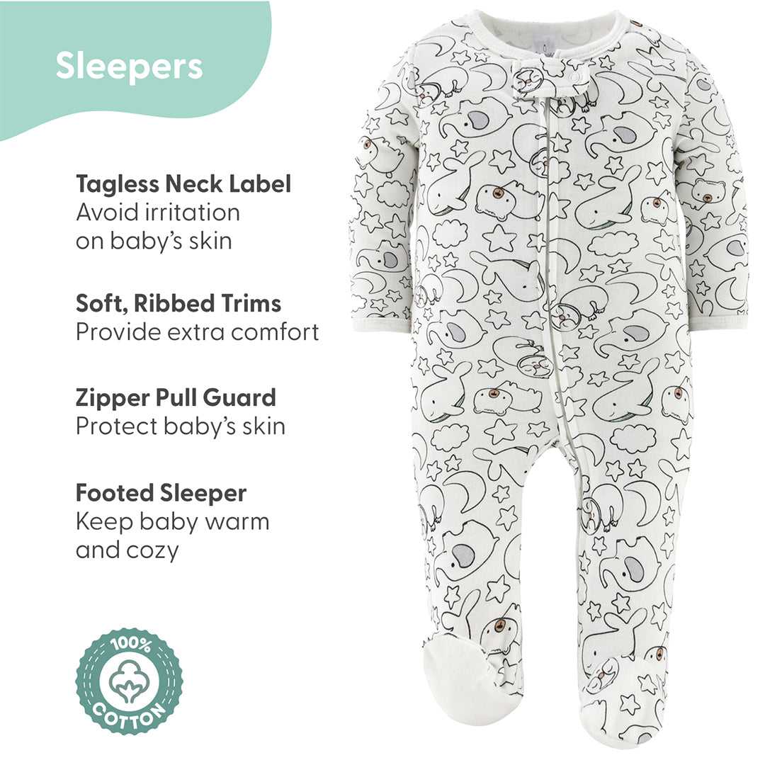 Restful Basics Baby Layette Gift Set, 30 Piece - Image 4