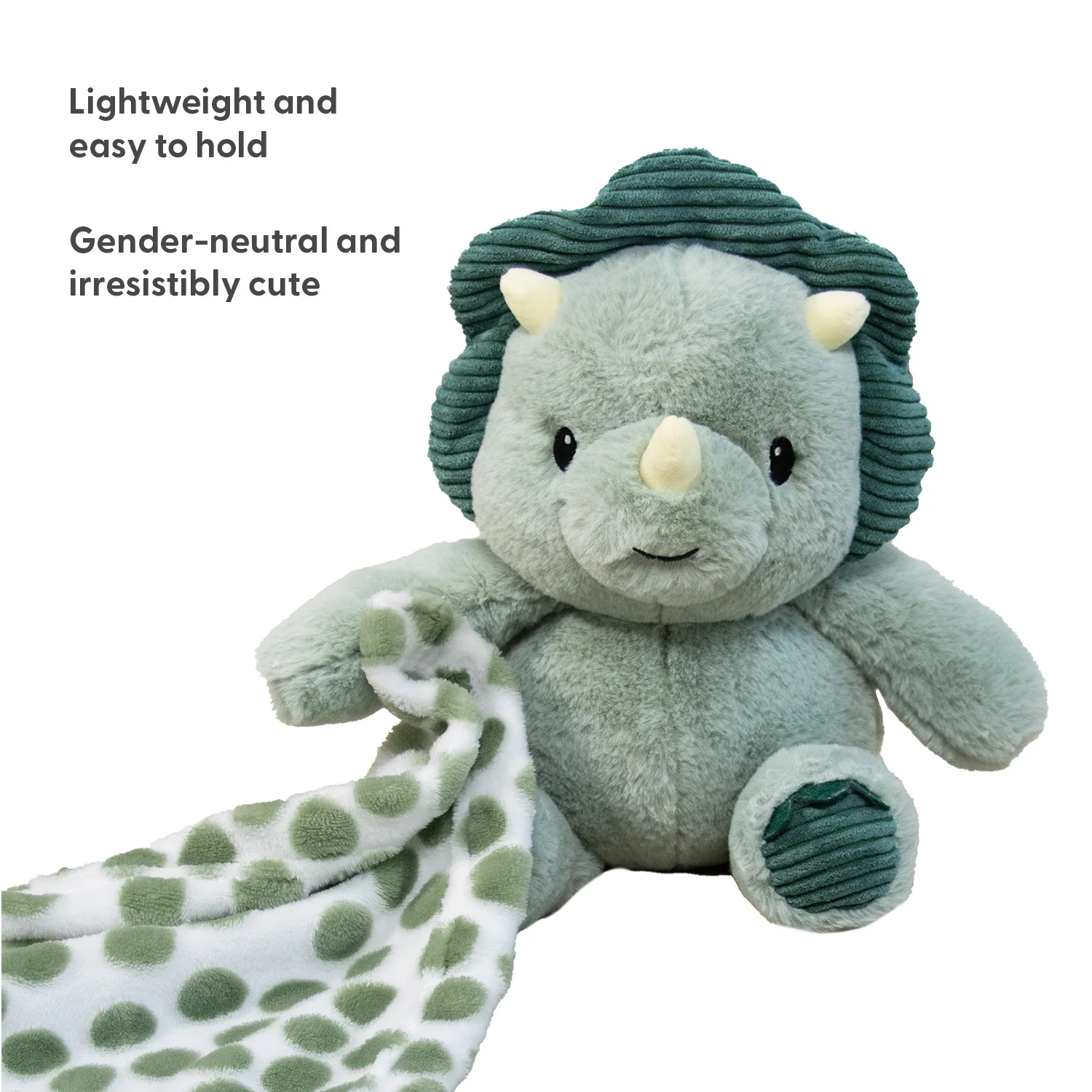 Ace Dino Plush Stuffed Animal and Blanket Gift Set - Image 5