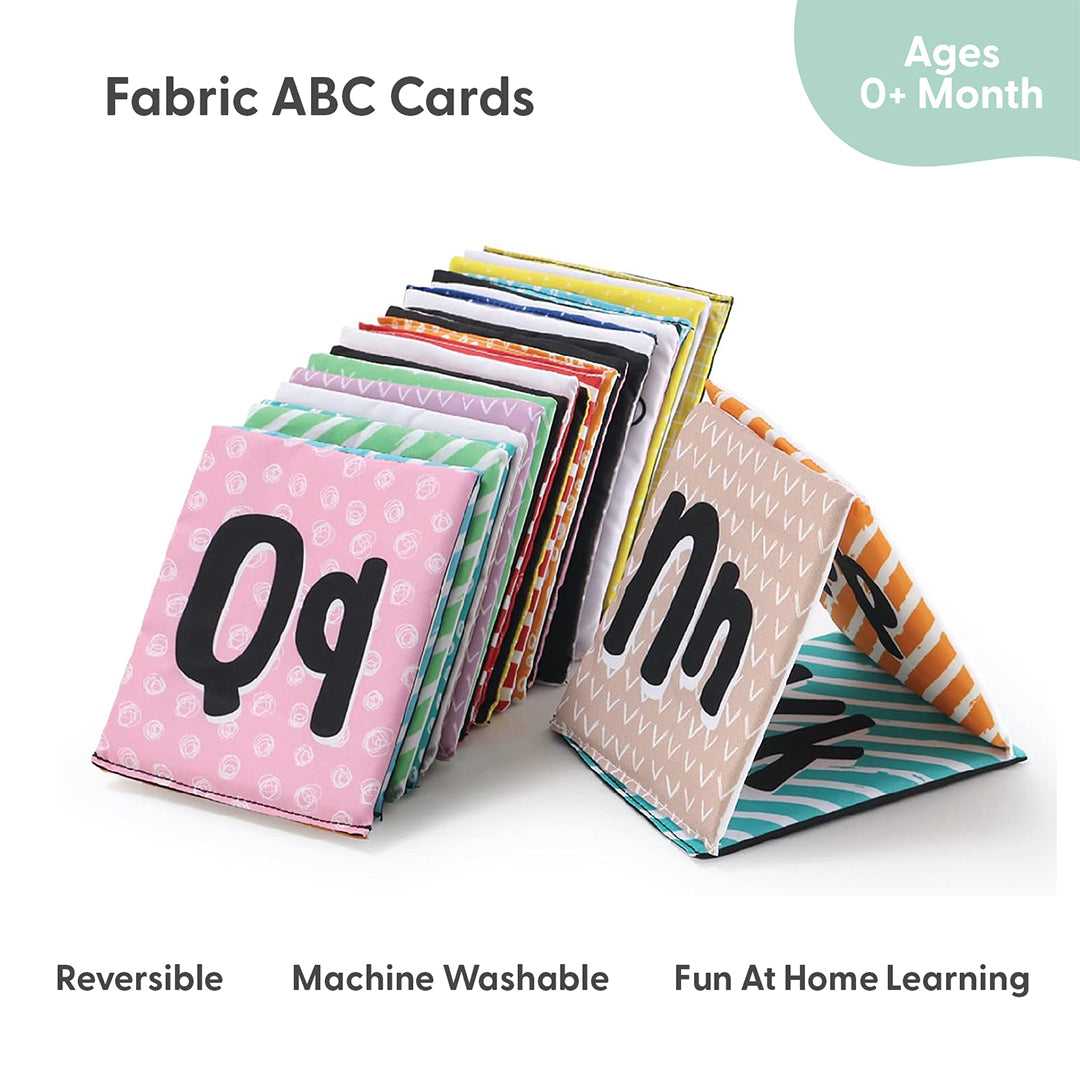 Baby and Toddler Early Learning Cloth ABC Flash Cards - Image 3
