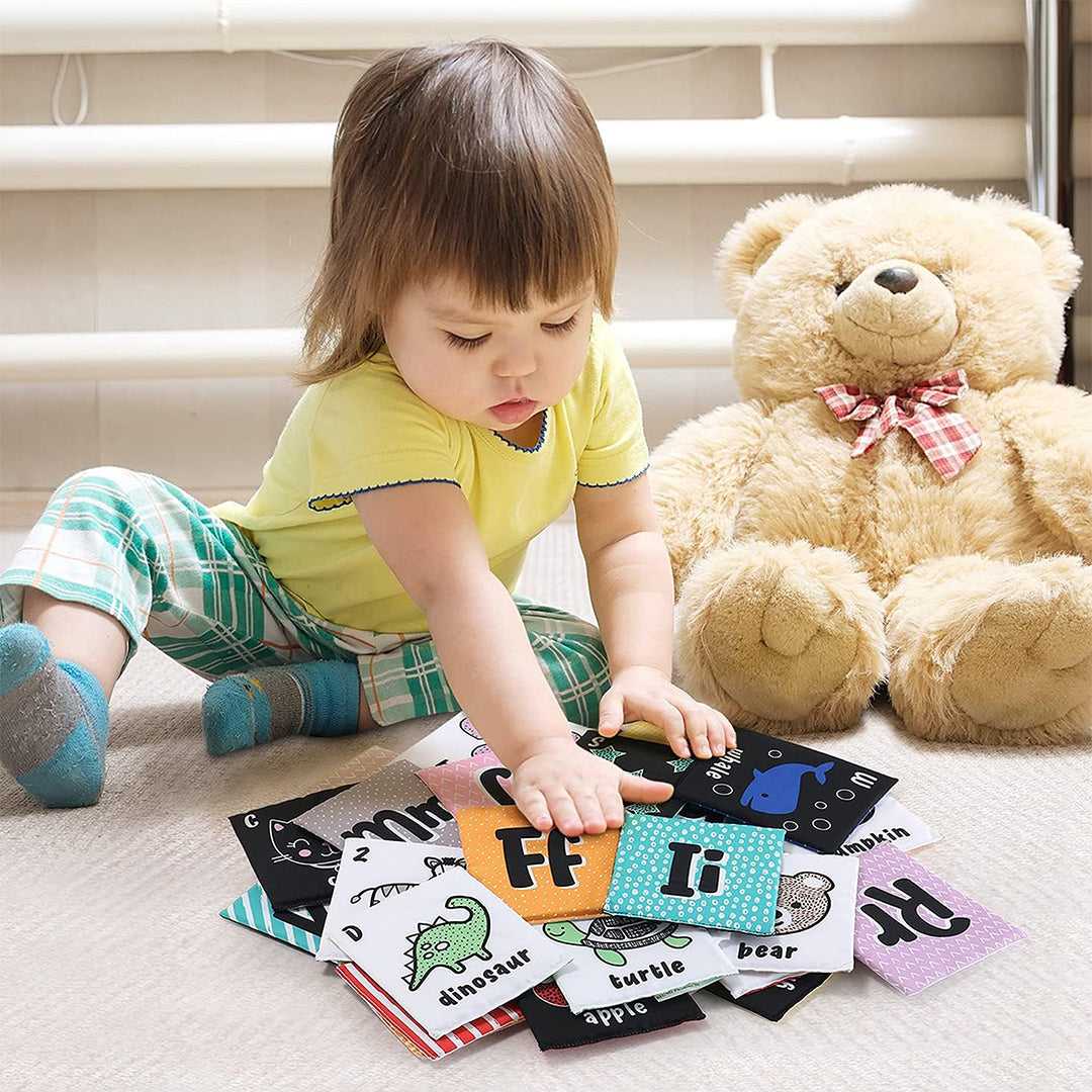 Baby and Toddler Early Learning Cloth ABC Flash Cards - Image 6