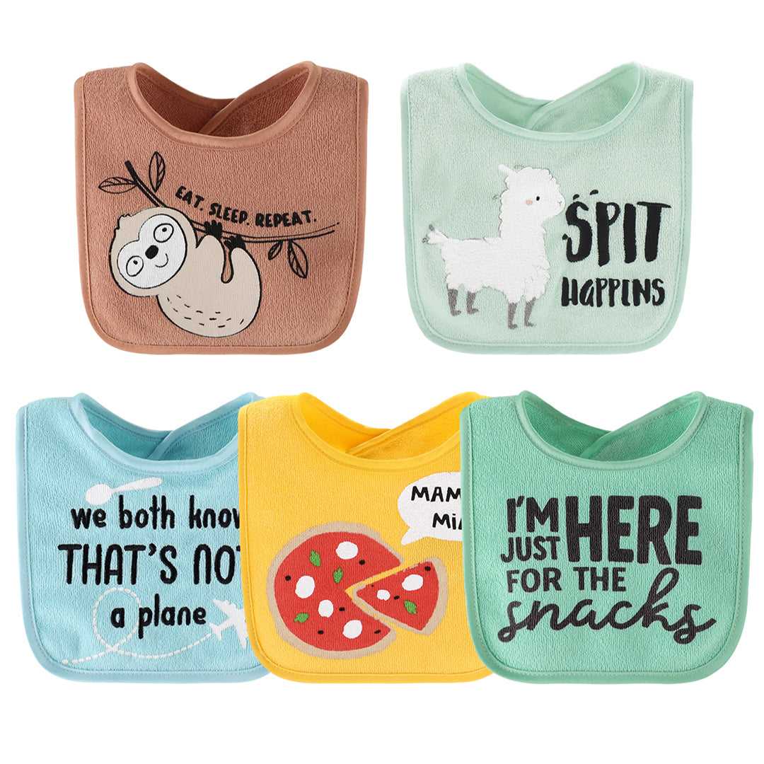 Sunshine Baby Boy or Girl Bibs 10-Pack - Image 4