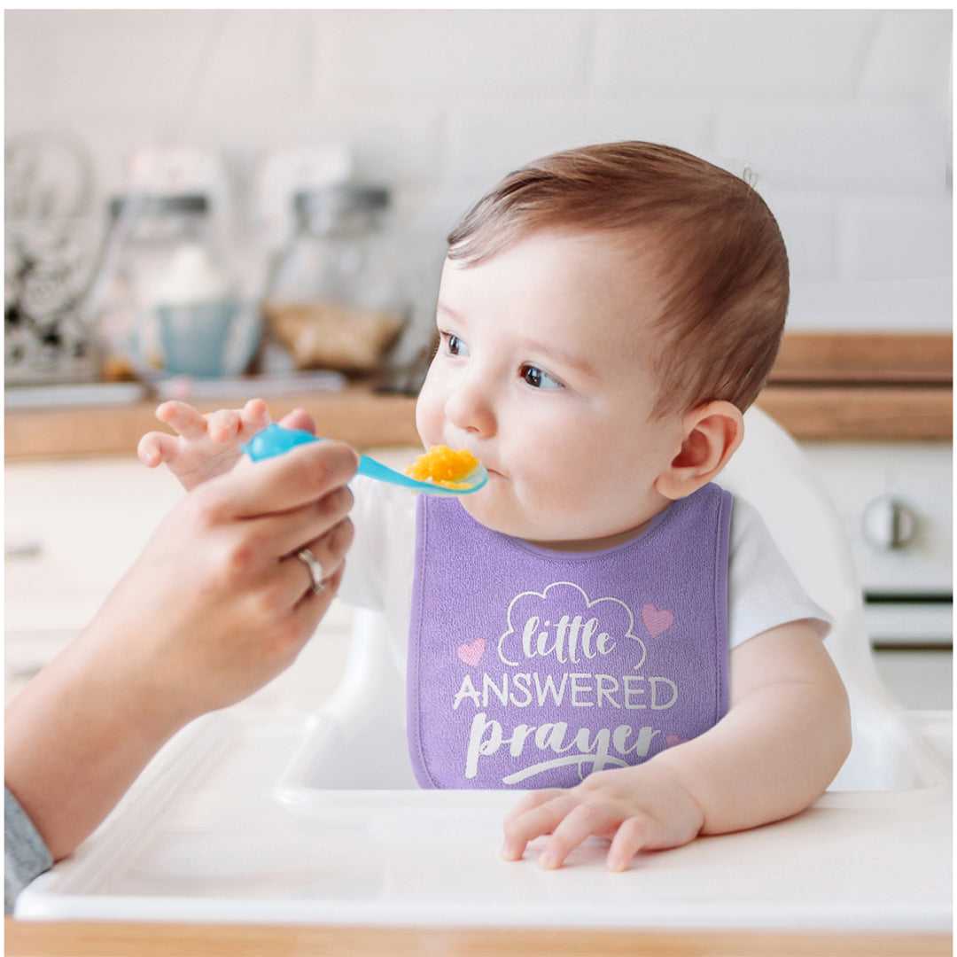 Terry Baby Bibs, 10-Pack, Pastel Girl - Image 6