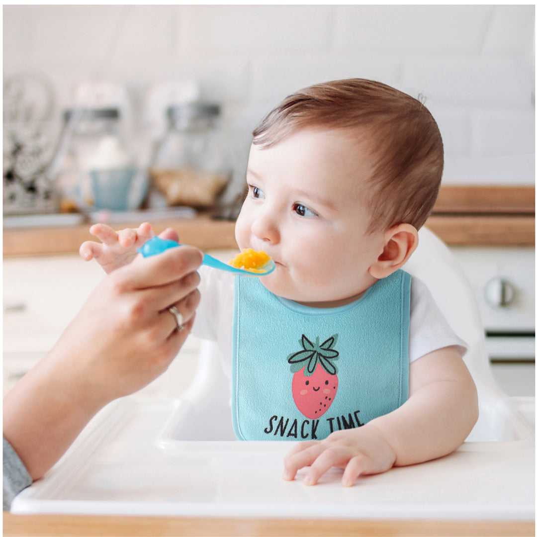 Terry Baby Bibs, 10-Pack, Wild Child - Image 6