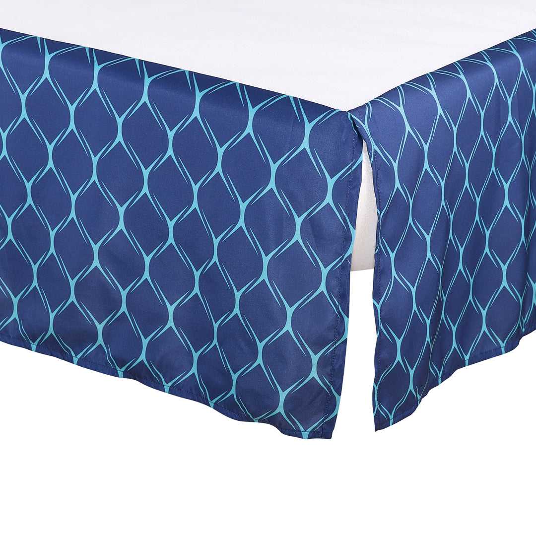 Nautical 3 Piece Baby Crib Bedding Set for Boys - Image 4