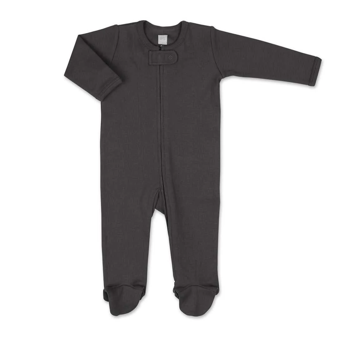 Safari Footed Baby Sleepers for Boys and Girls, 3-Pack - Image 5