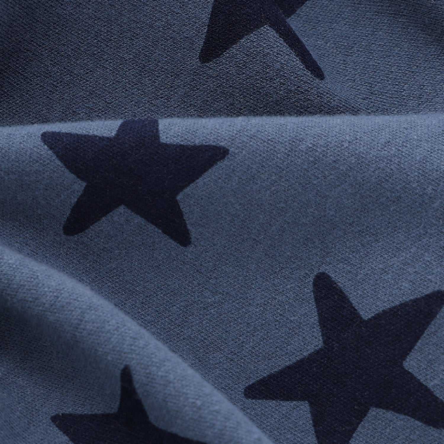 Blue Stars Baby Boy Rompers, 2 Pack - Image 8