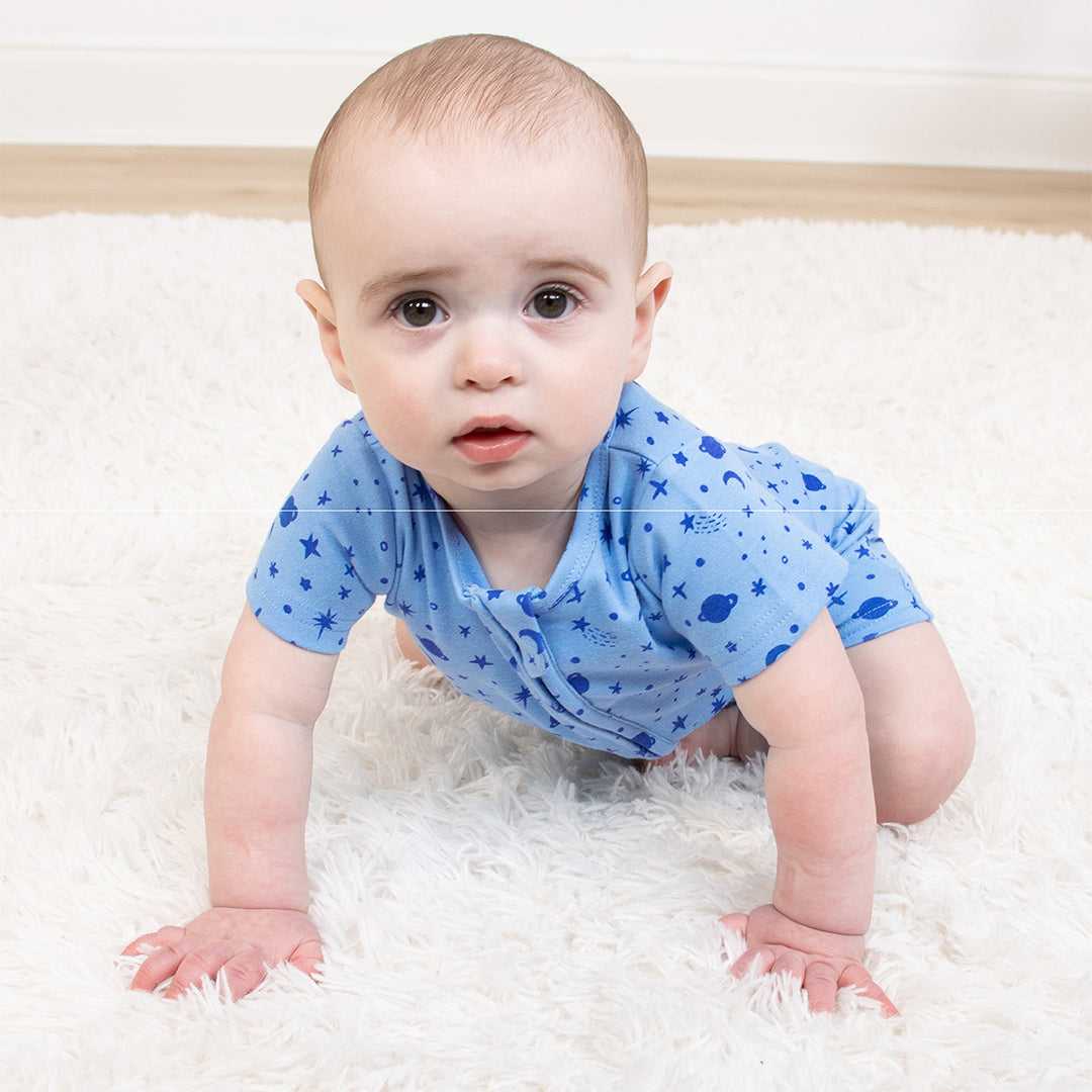 Space Baby Boy Rompers, 2 Pack - Image 4
