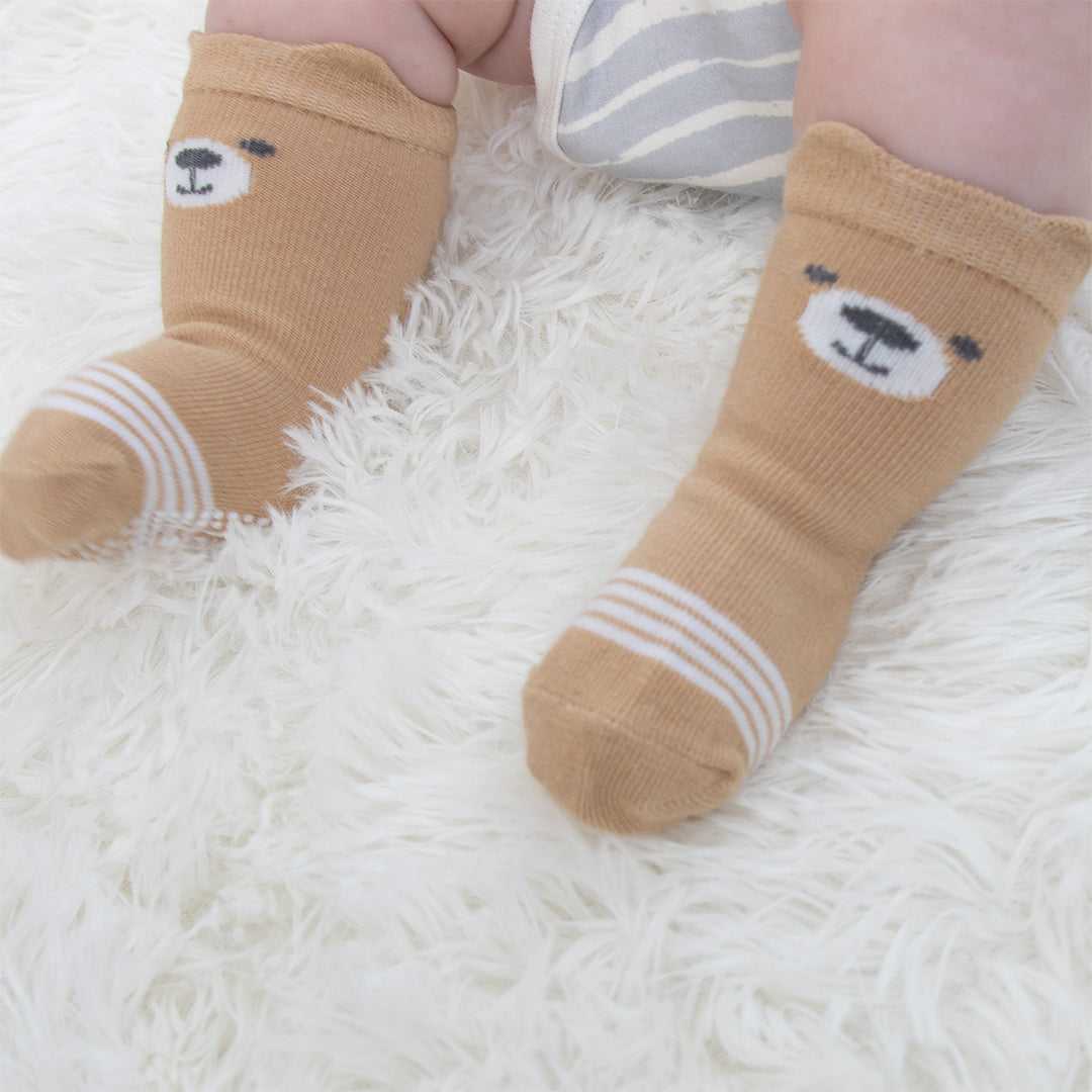 Gray Mint Organic Baby Boy or Girl Baby Socks, 12-Pack - Image 5
