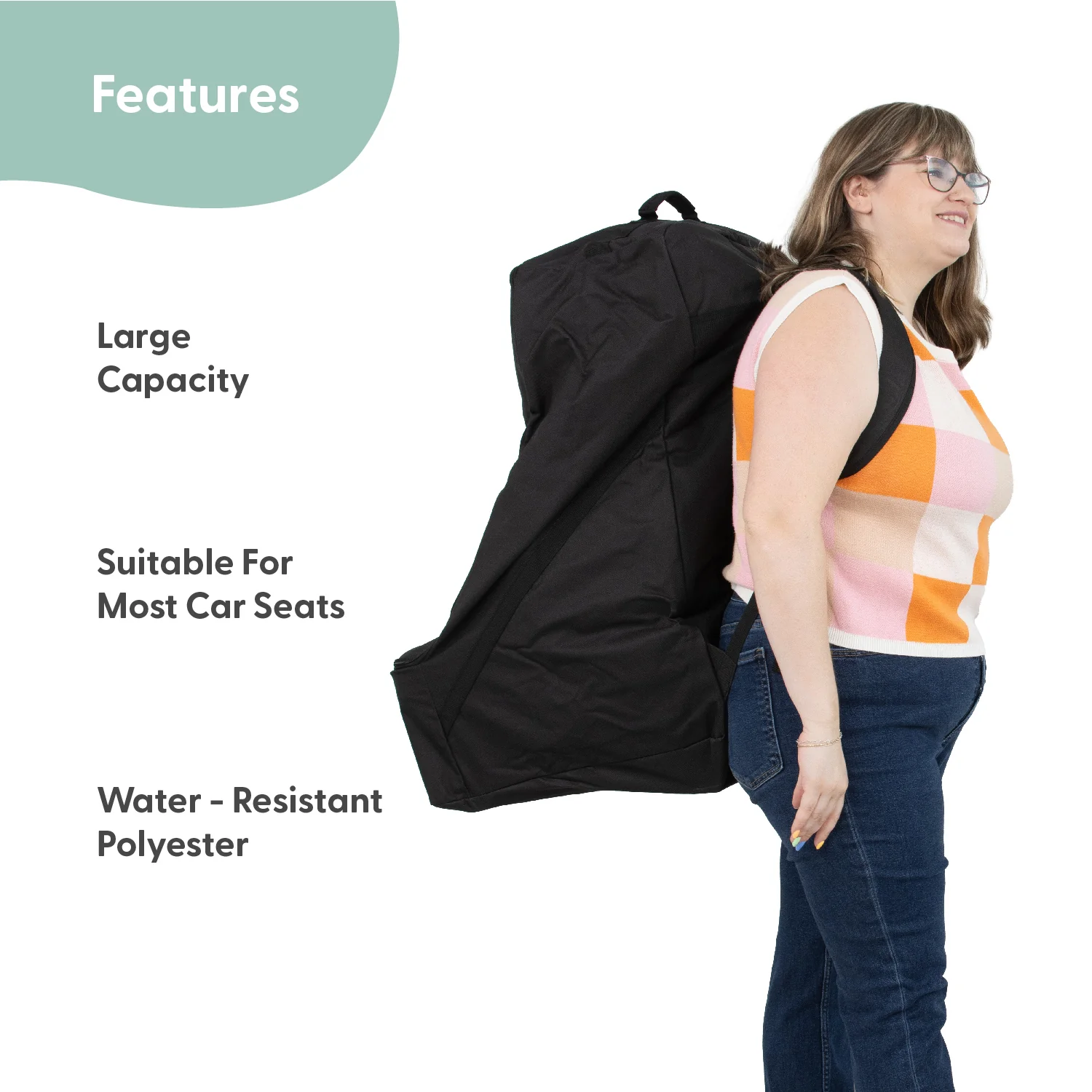 Backpack Car Seat Travel Bag - Image 4