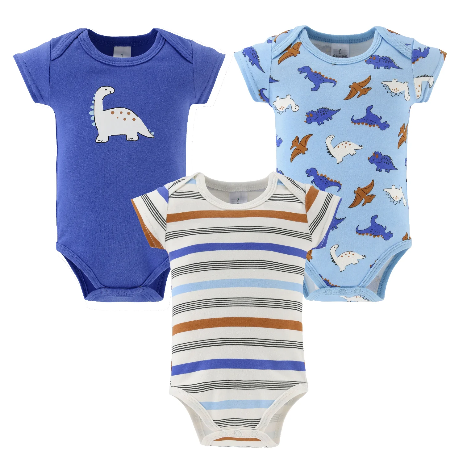 Blue Dino Baby Boy Clothing Gift Set, 15 Piece - Image 3
