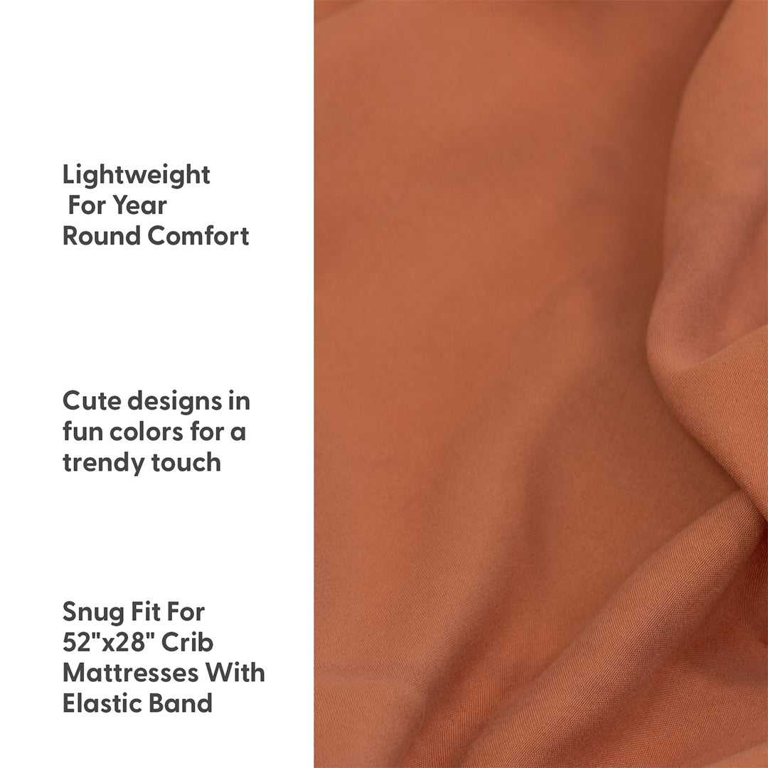 Boho 4-Pack Fitted Crib Sheet Set - Image 3