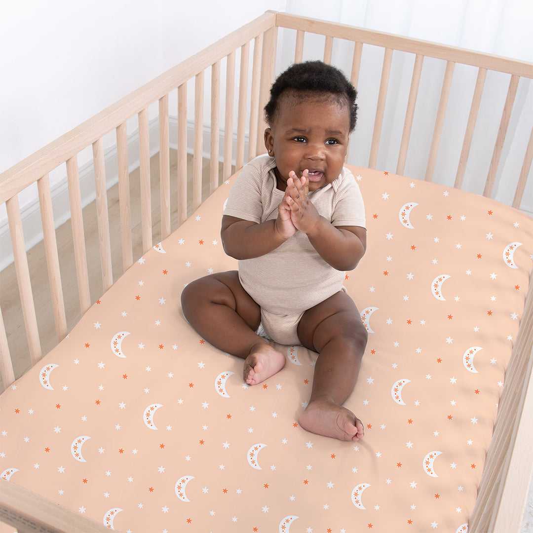 Boho 4-Pack Fitted Crib Sheet Set - Image 5