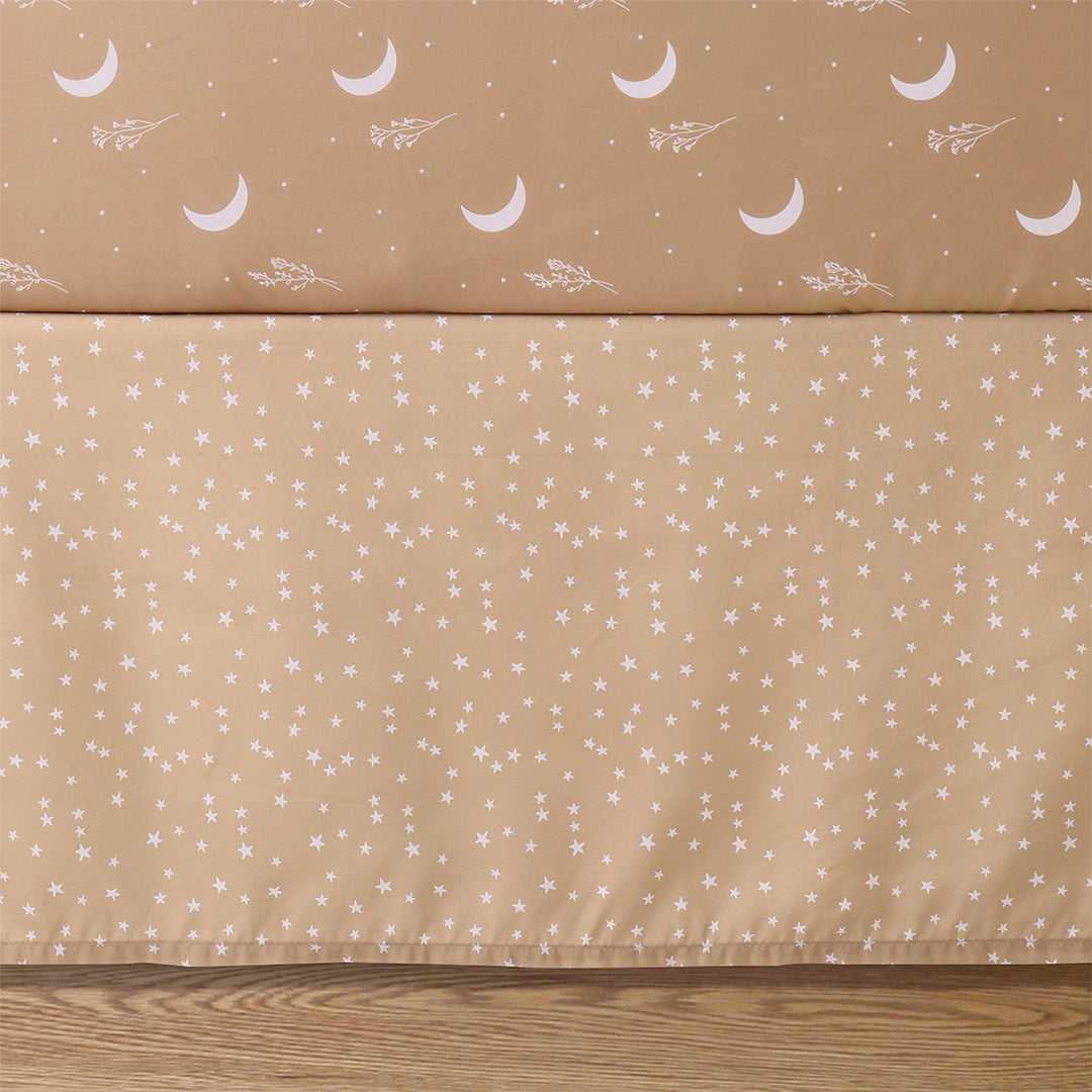 Boho Celestial 3 Piece Baby Crib Bedding Set for Boys & Girls - Image 5