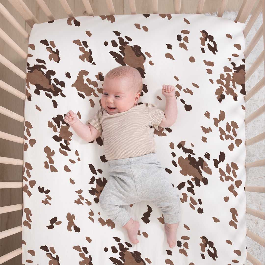 Boho Farm 3 Piece Baby Crib Bedding Set for Boys & Girls - Image 5