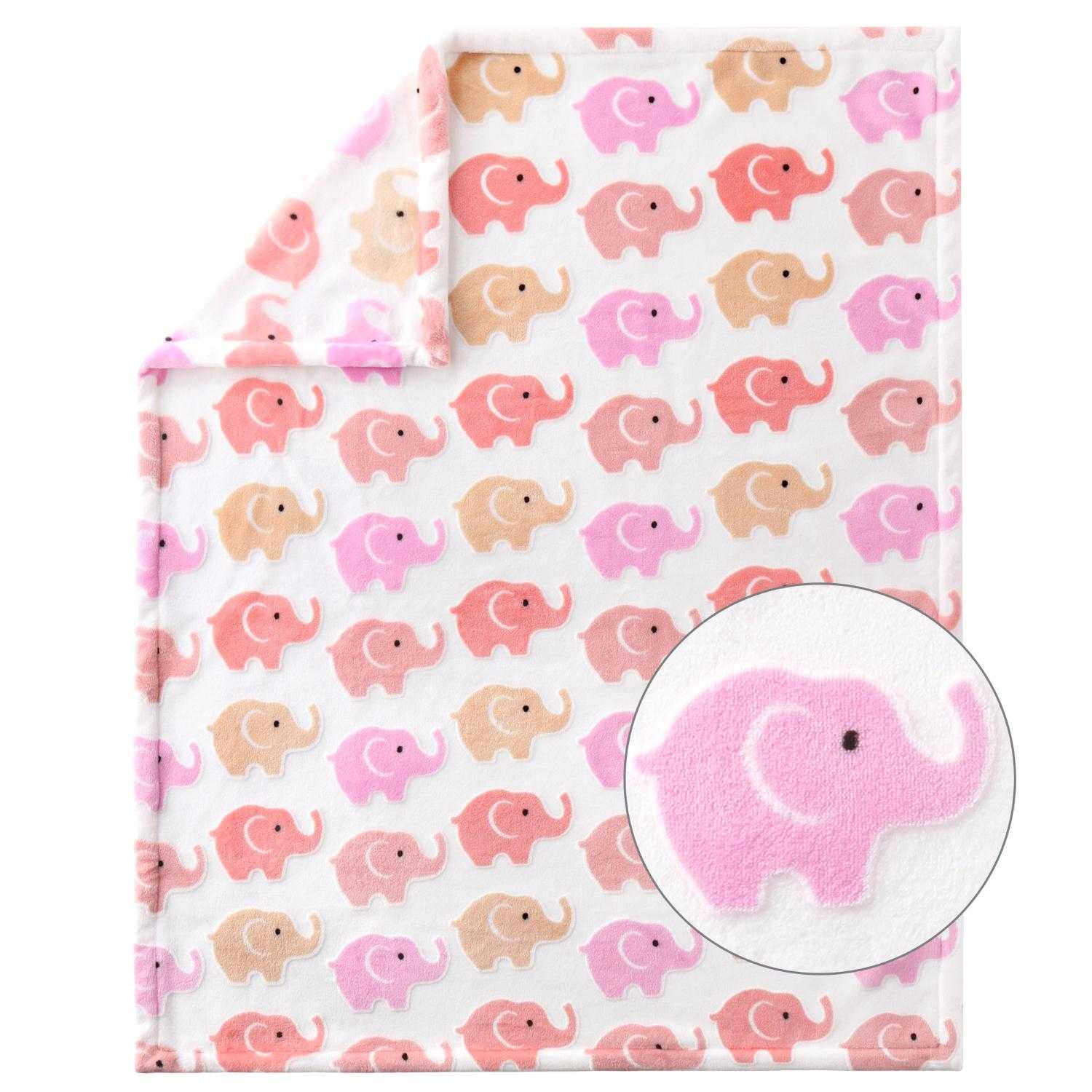 Bright Safari 5 Piece Baby Crib Bedding Set for Girls - Image 4