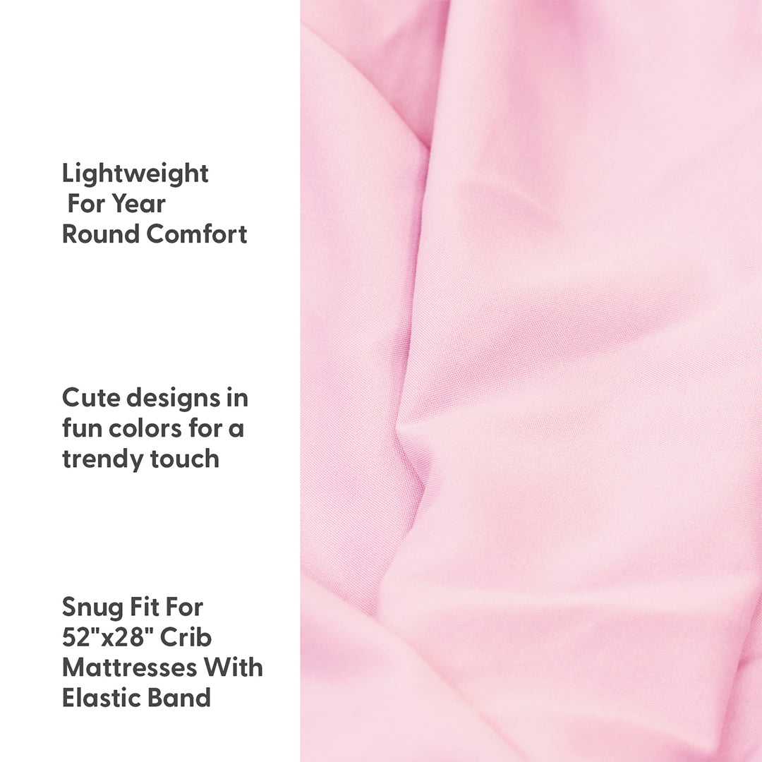 Butterfly 4-Pack Fitted Crib Sheet Set - Image 3