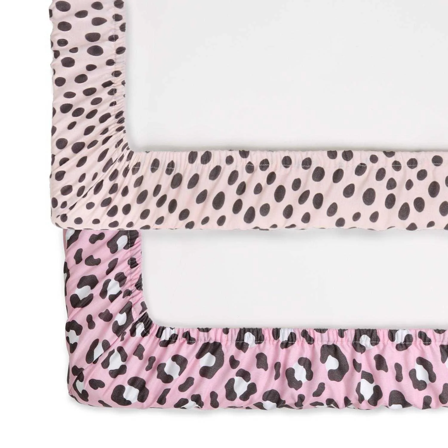 Cheetah Print Fitted Playard Sheets, 2-Pack - Image 6