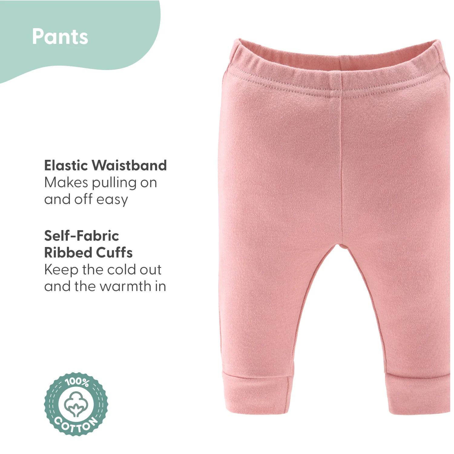 Clothing Gift Set for Baby Girls - Floral Elephant, 30 Piece - Image 5