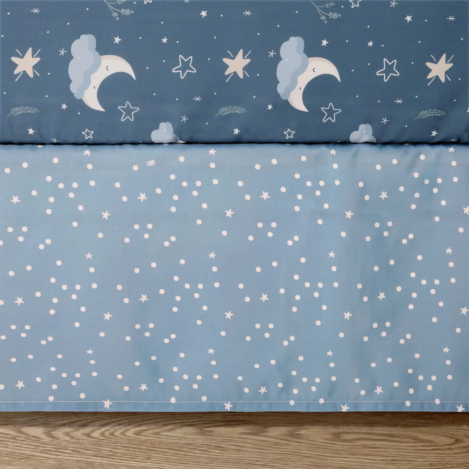 Crib Bedding Set for Baby Boys and Girls, Celestial Serenity, 3 Pieces - Image 4