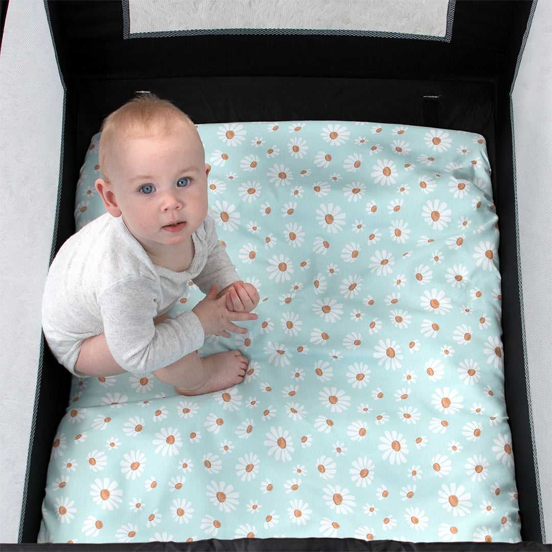 Daisy Dreams Playard Mini Crib Sheets, 3-Pack - Image 5