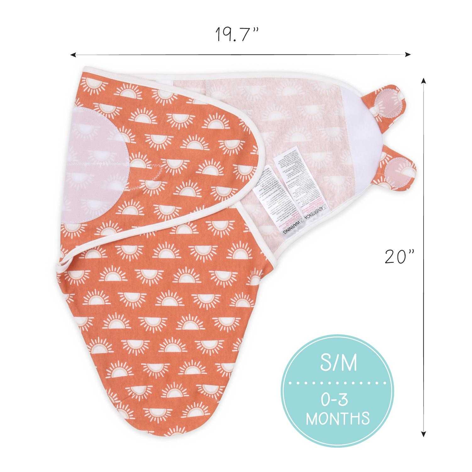 Desert Safari Baby Boy Swaddle Blankets Set of 3 - Image 3