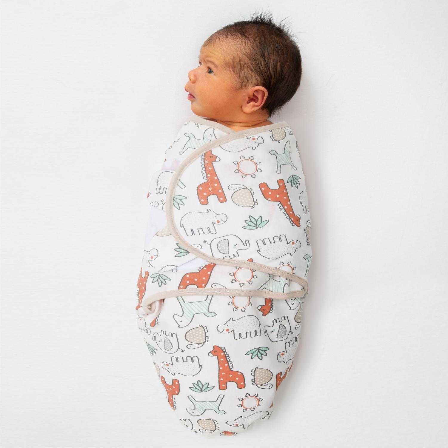 Desert Safari Baby Boy Swaddle Blankets Set of 3 - Image 5