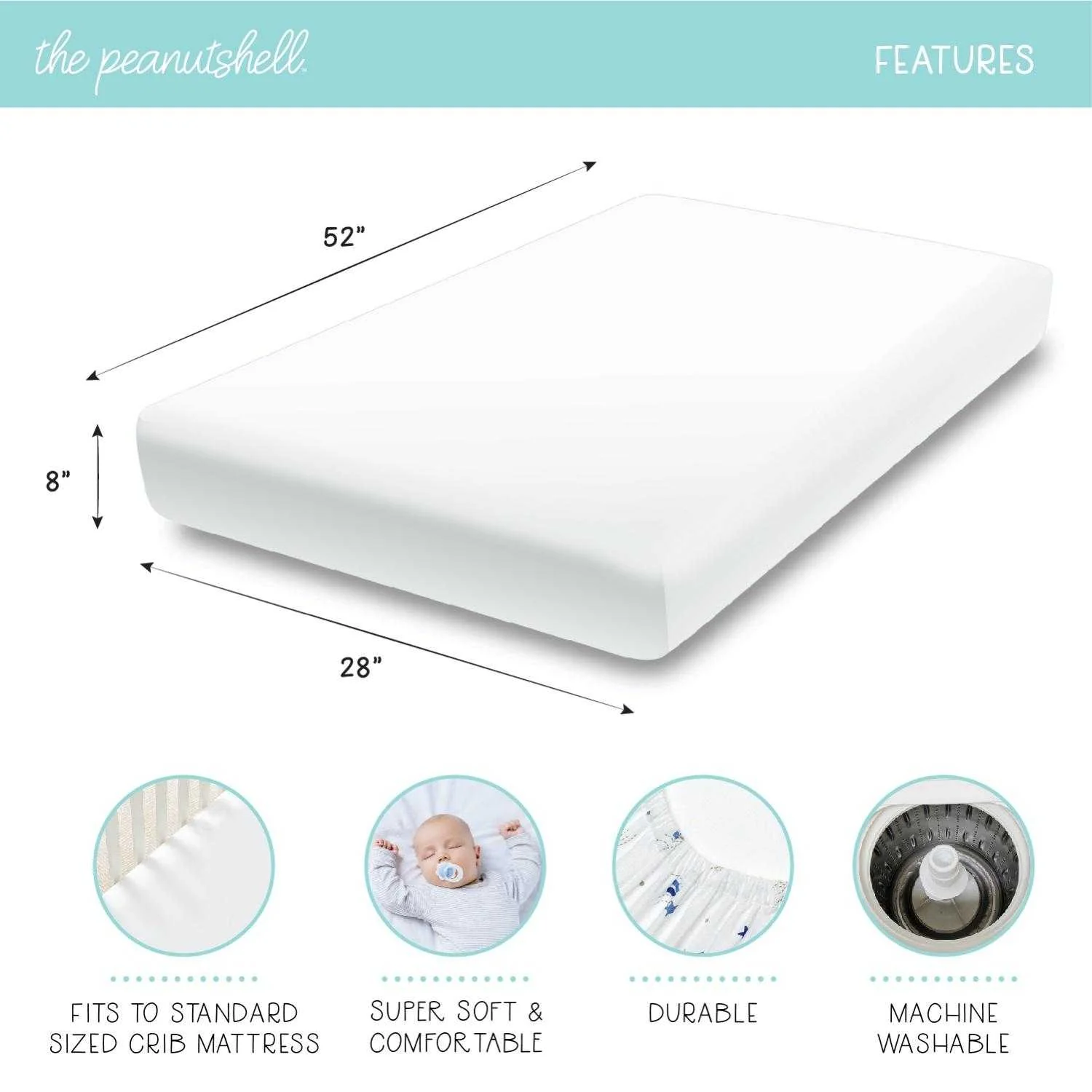 Dinosaur 2-Pack Fitted Crib Sheet Set - Image 7