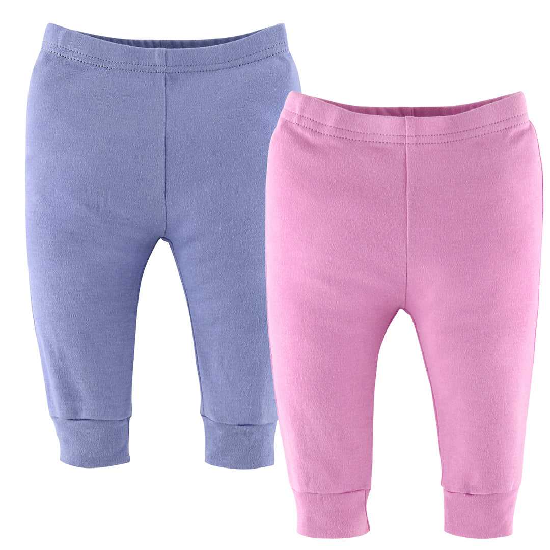 Dino Girl Baby Pants, 5-Pack, Newborn to 24 Months - Image 4