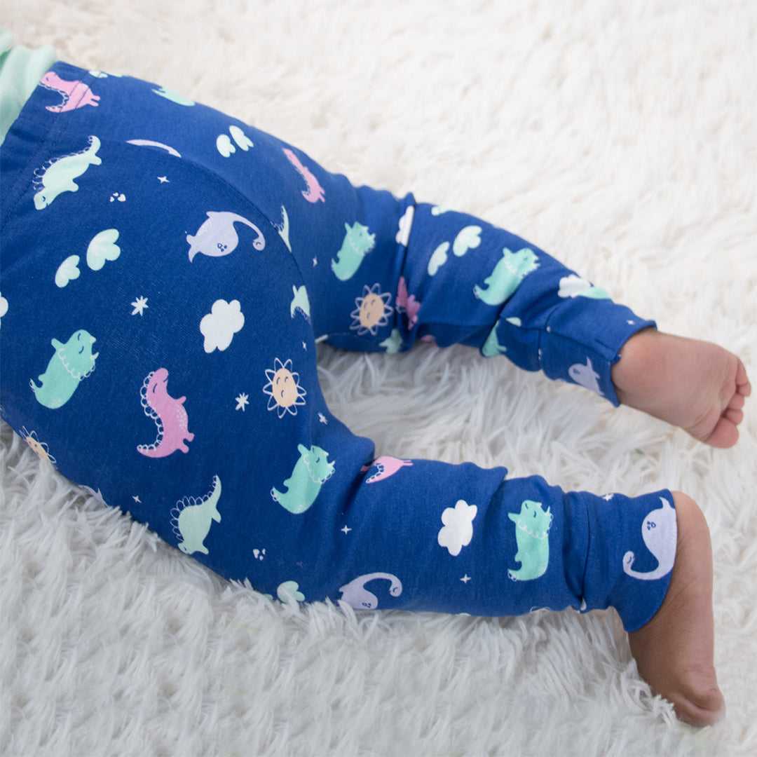 Dino Girl Baby Pants, 5-Pack, Newborn to 24 Months - Image 6