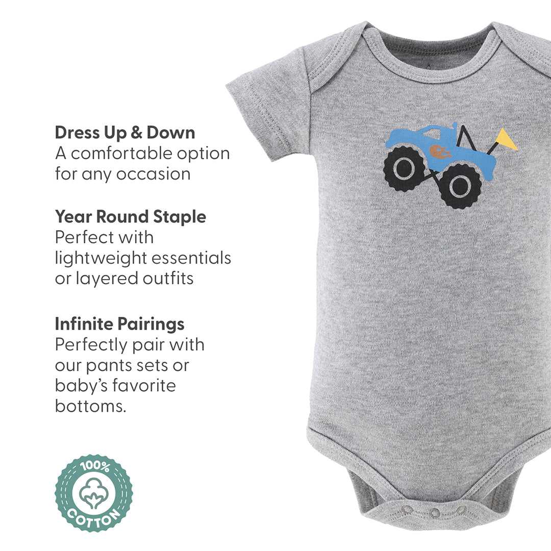 Dino Truck 4-Pack Bodysuits - Image 4