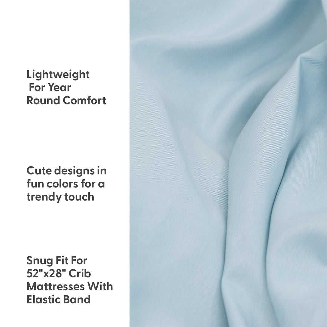 Dinosaur 4-Pack Fitted Crib Sheet Set - Image 3