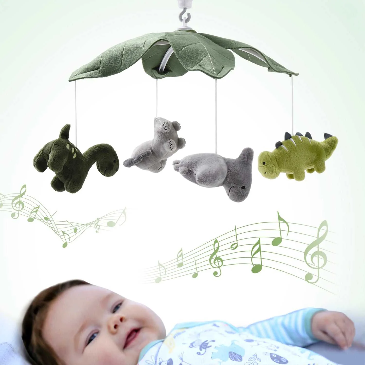 Dinosaur Baby Musical Crib Mobile - Image 6