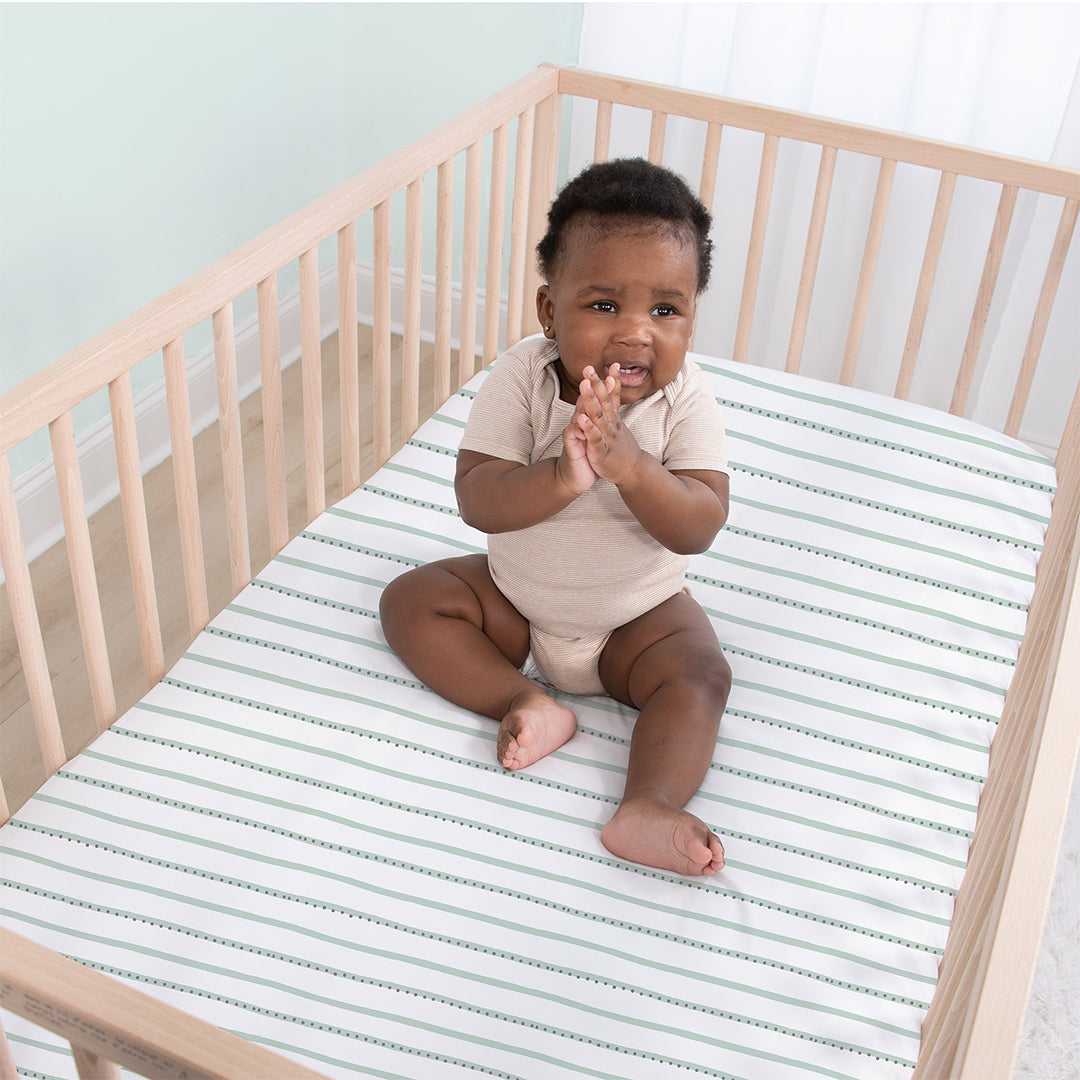 Elephant 4-Pack Fitted Crib Sheet Set - Image 5