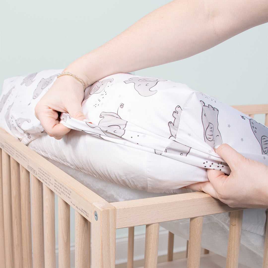 Elephant 4-Pack Fitted Crib Sheet Set - Image 6
