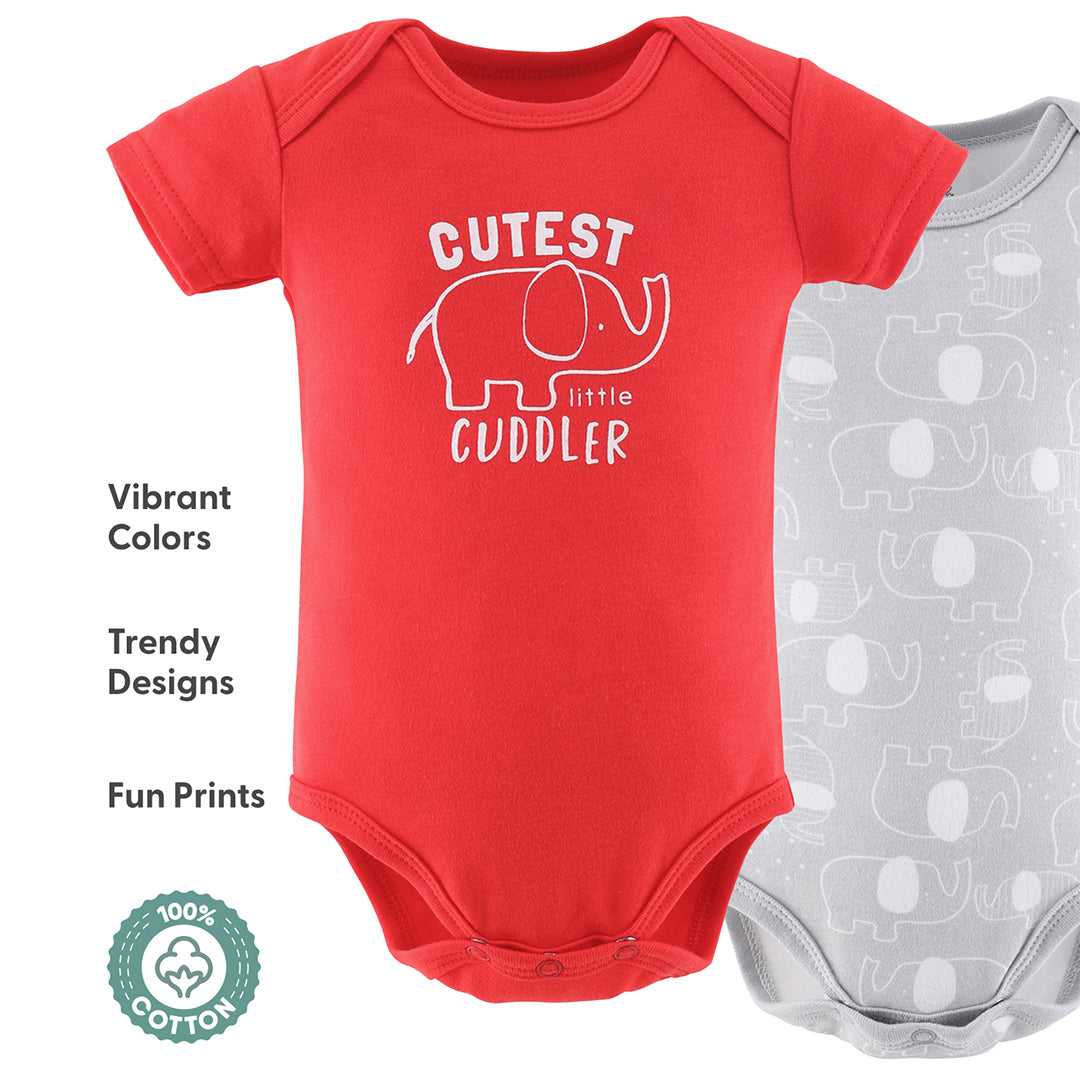 Elephant Brights 7-Pack Bodysuits - Image 4