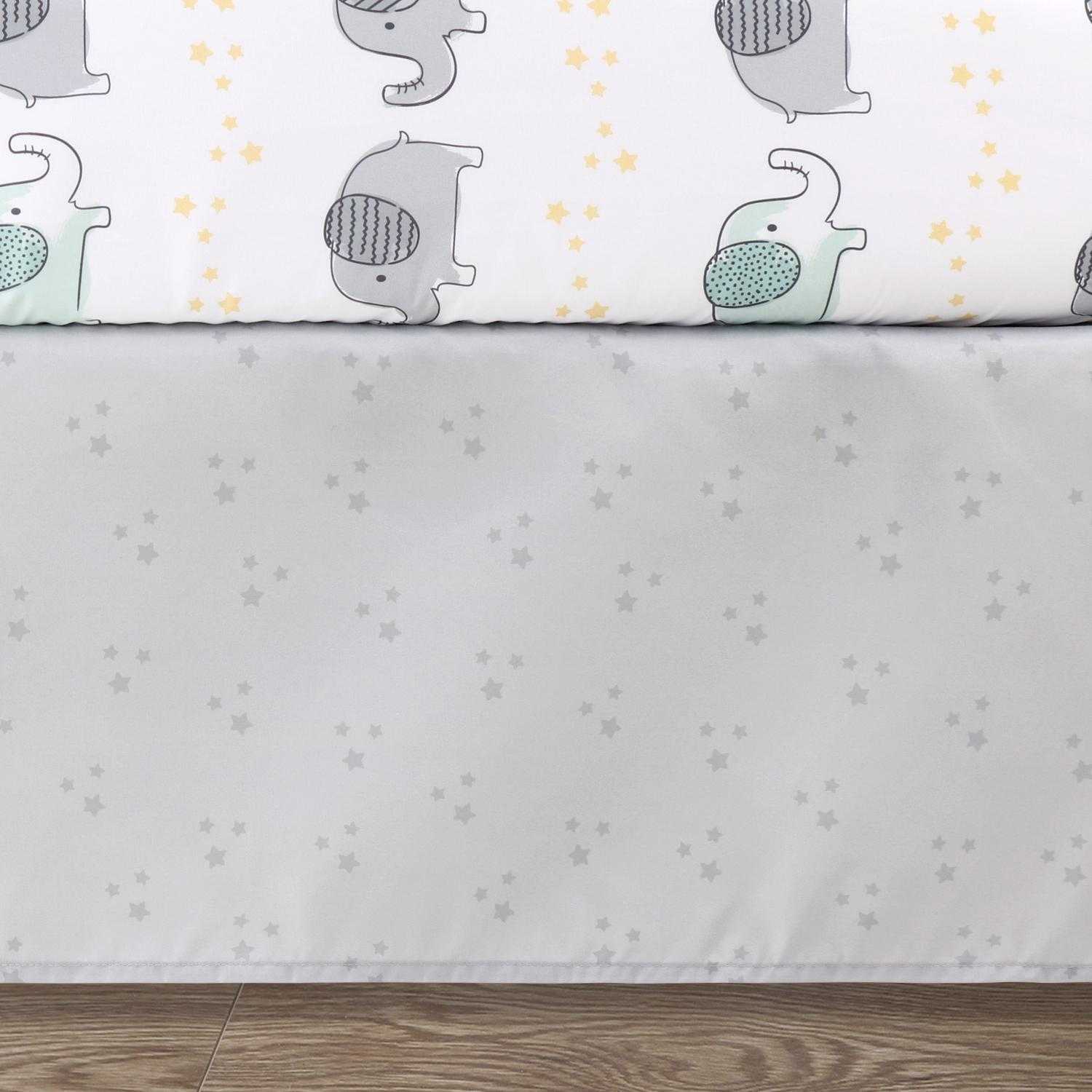 Elephant Dreams 5-Piece Crib Bedding Set - Image 6