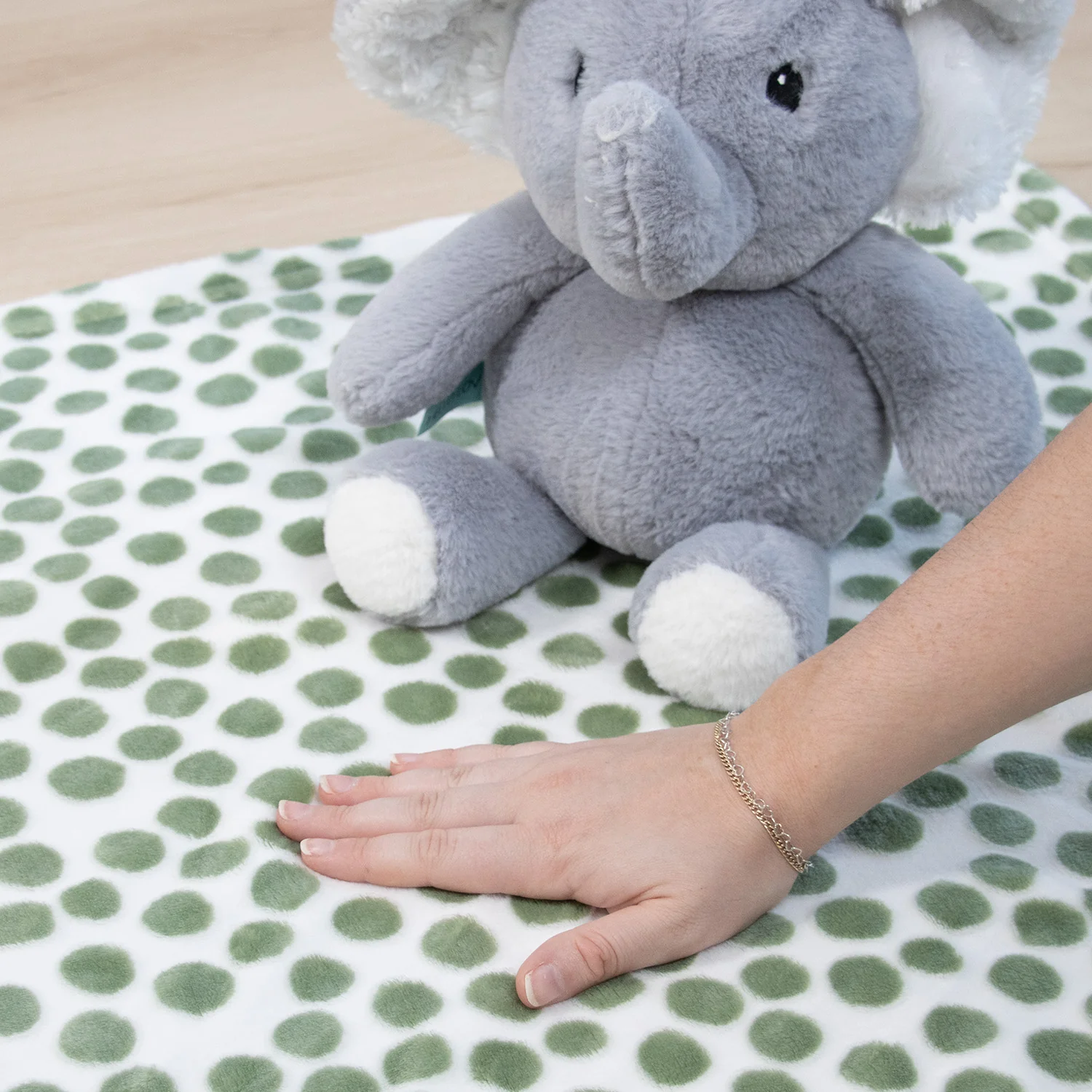 Ellie Elephant Plush Stuffed Animal and Blanket Gift Set - Image 6