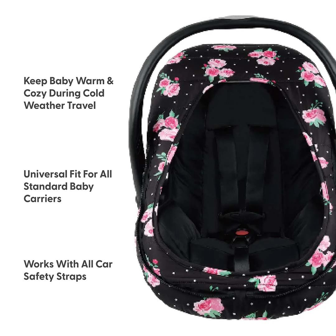 Floral Rose Seasonal Car Seat Cover - Image 4