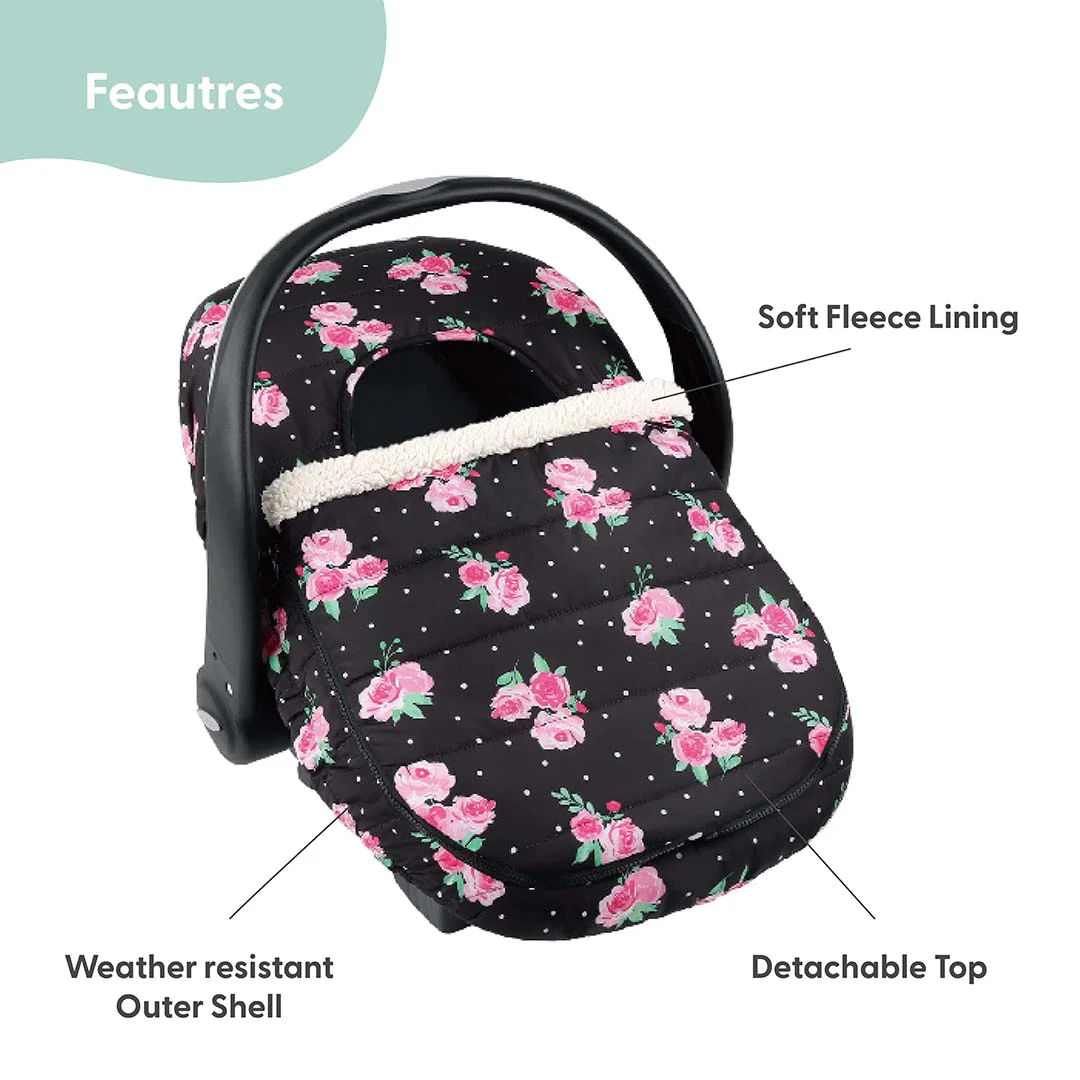 Floral Rose Seasonal Car Seat Cover - Image 6