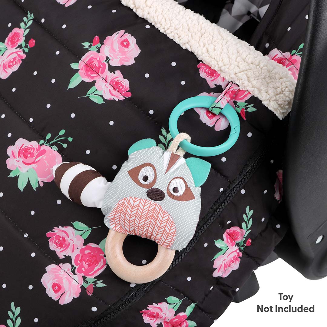 Floral Rose Seasonal Car Seat Cover - Image 7